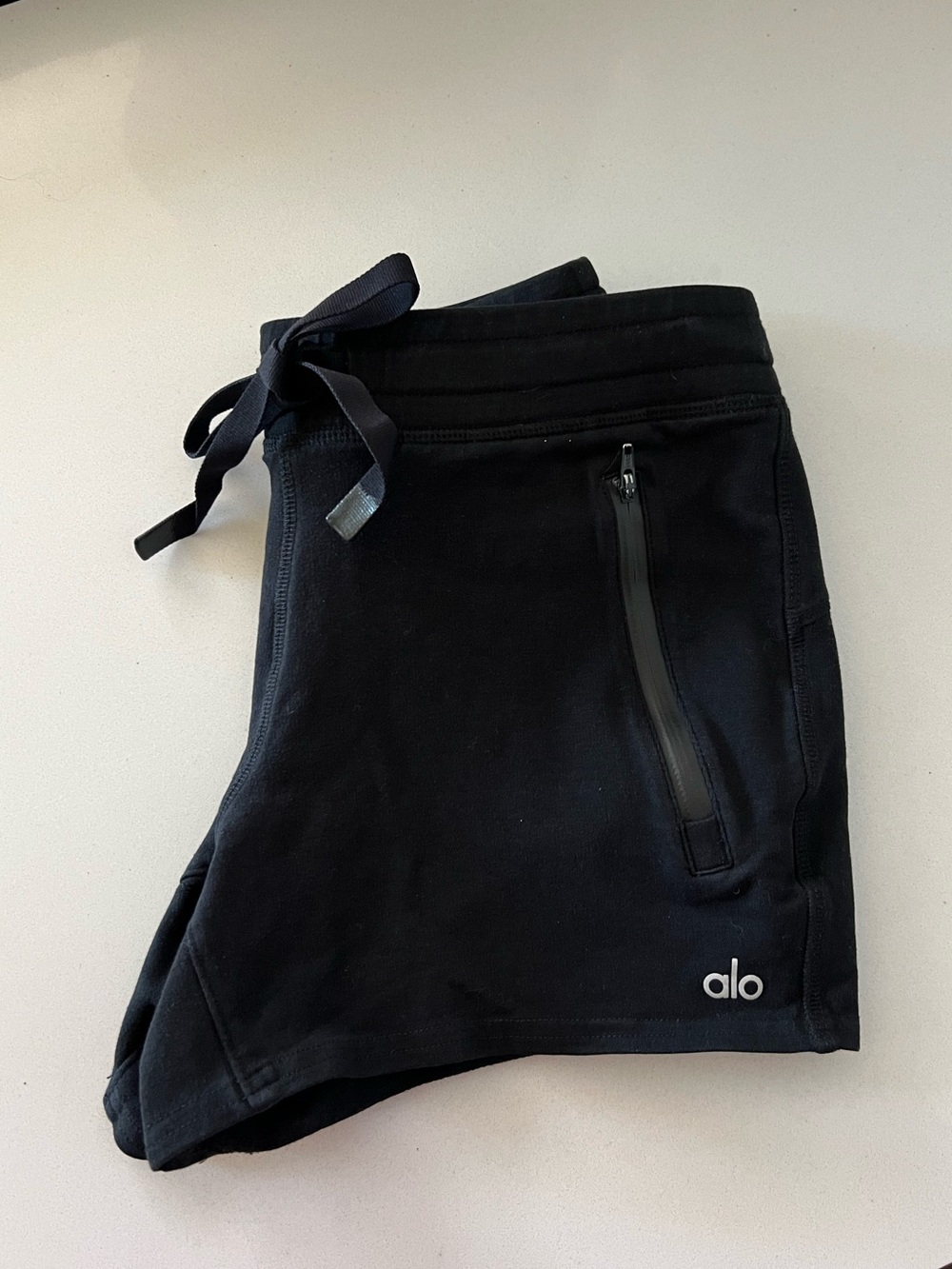 Alo Yoga Double Take Sweat Shorts Size XS